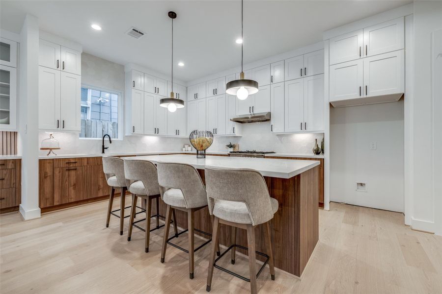 Furnished interior view inside a new home in , Houston (Image 10).