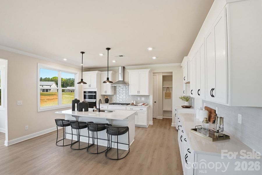 Furnished interior view inside a new home in Blair Place, Monroe (Image 7).