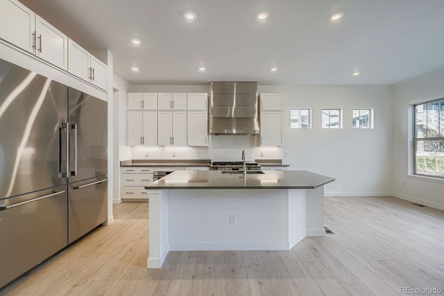 Furnished interior view inside a new home in Red Rocks Ranch: The Grand Collection, Morrison (Image 4).