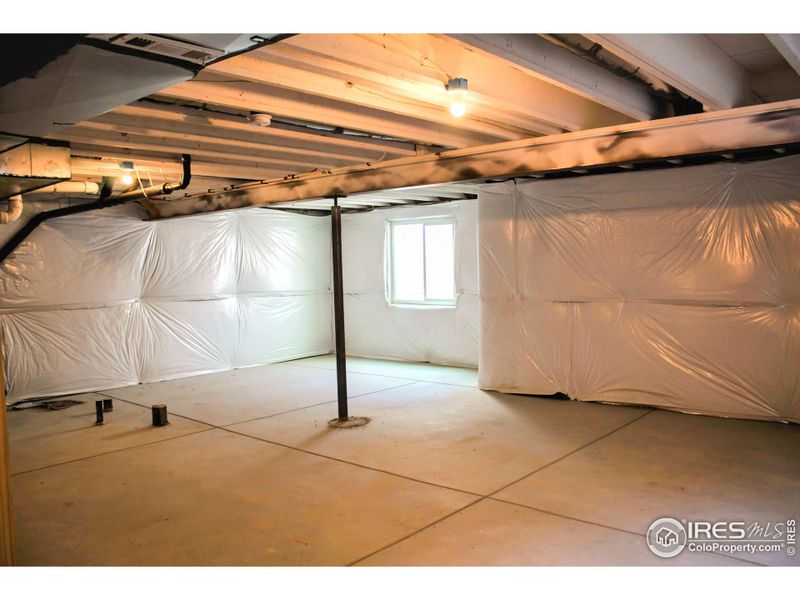 In-progress construction of a new home in , Johnstown, CO (Image 22).