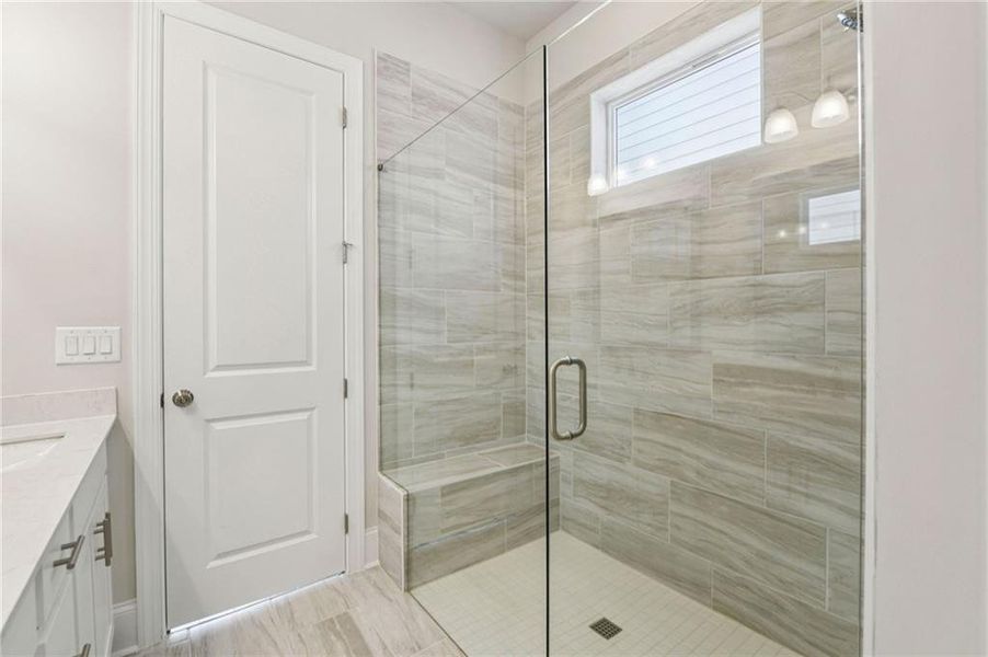 Furnished interior view inside a new home in Aberdeen, Hoschton (Image 16).