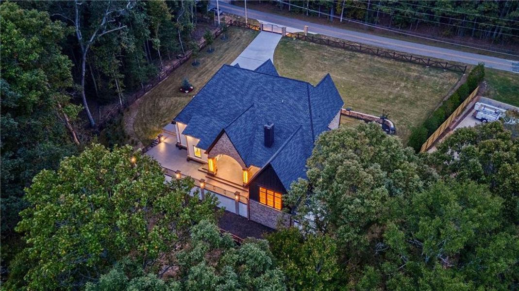 Front exterior of a new home in , Loganville, GA, highlighting curb appeal (Image 36). Front exterior of a new home in , Loganville, GA, highlighting curb appeal (Image 36).