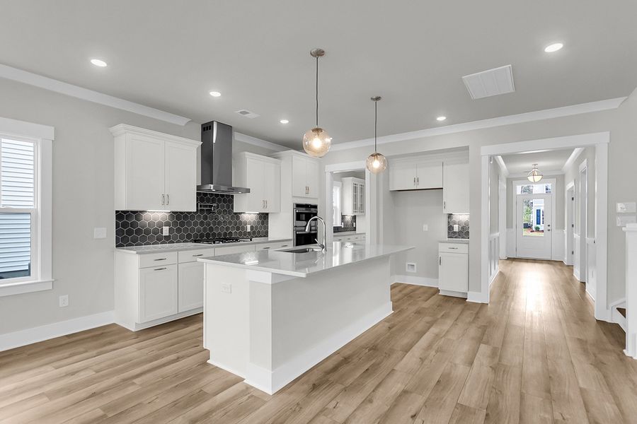 Furnished interior view inside a new home in Six Oaks, Summerville (Image 11).