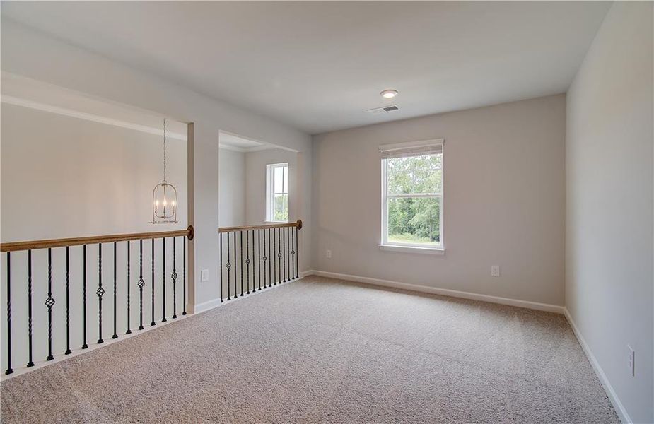Spacious, unfurnished interior of a new home in Grandview at Millers Mill, Stockbridge (Image 25). Spacious, unfurnished interior of a new home in Grandview at Millers Mill, Stockbridge (Image 25).