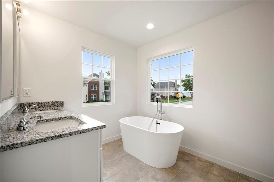 Furnished interior view inside a new home in , Fairburn (Image 10).