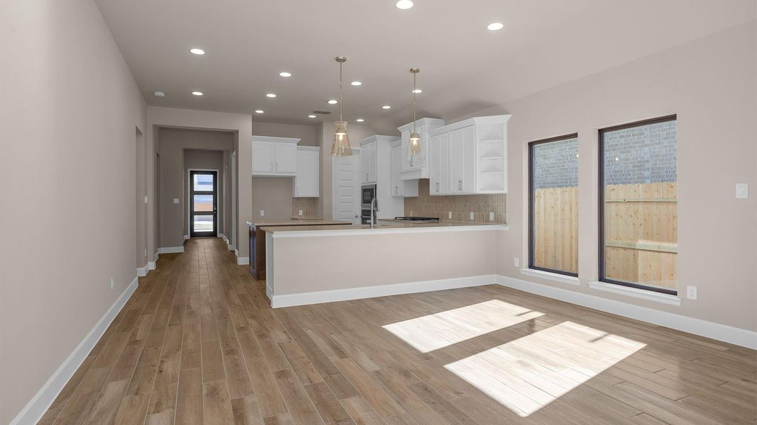 Spacious, unfurnished interior of a new home in Marvida, Cypress (Image 12).