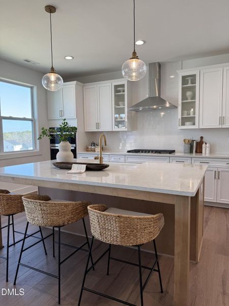 Large kitchen island