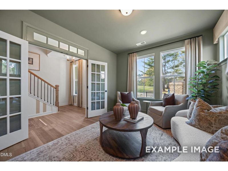 Furnished interior view inside a new home in Camden Park, Knightdale (Image 4).