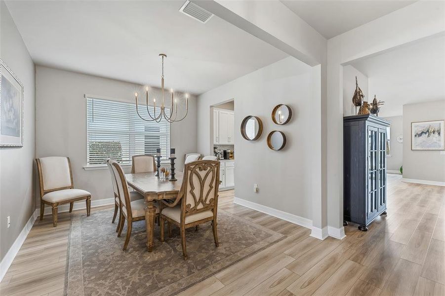 Furnished interior view inside a new home in , Punta Gorda (Image 15).