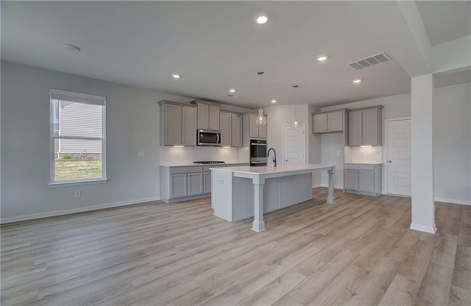 Furnished interior view inside a new home in Copperfield, Locust Grove (Image 7).