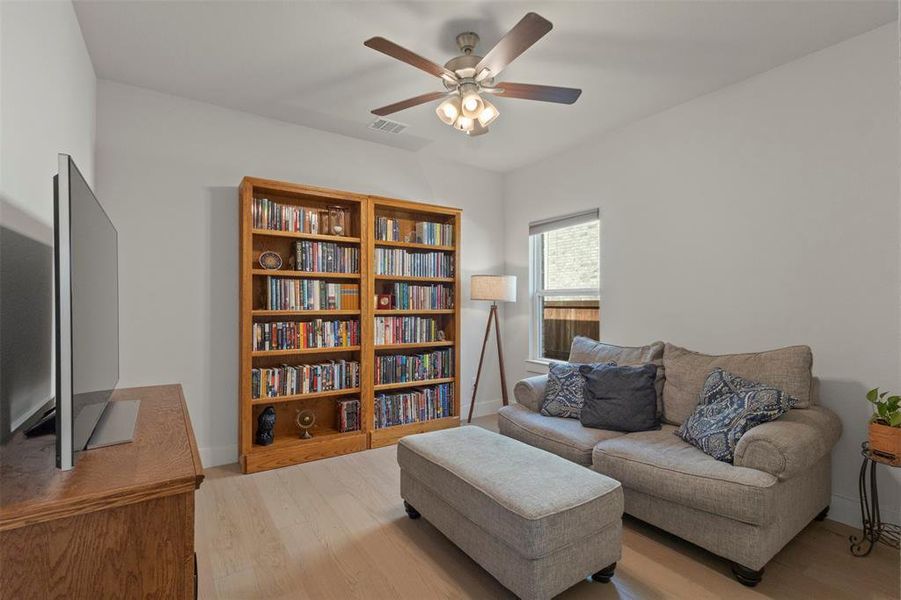 Secondary Bedroom (they are using as a secondary living room)