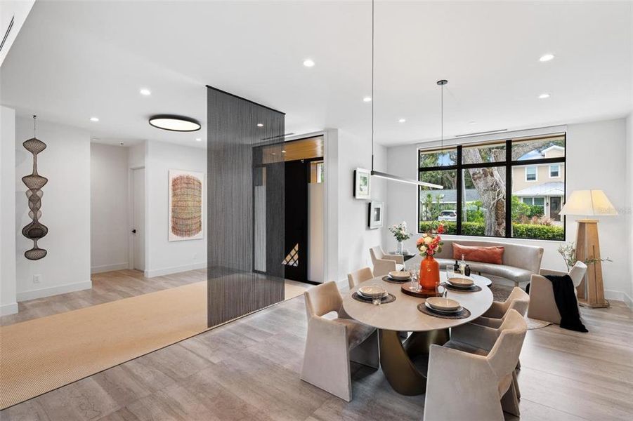 Furnished interior view inside a new home in , Sarasota (Image 48).