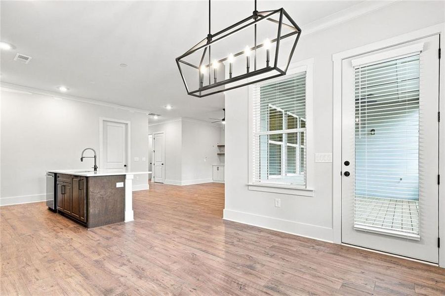 Spacious, unfurnished interior of a new home in , Ellijay (Image 38).