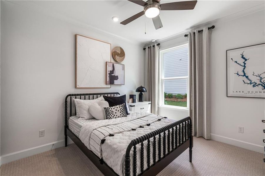 Furnished interior view inside a new home in Del Webb at Lake Oconee, Greensboro (Image 11).