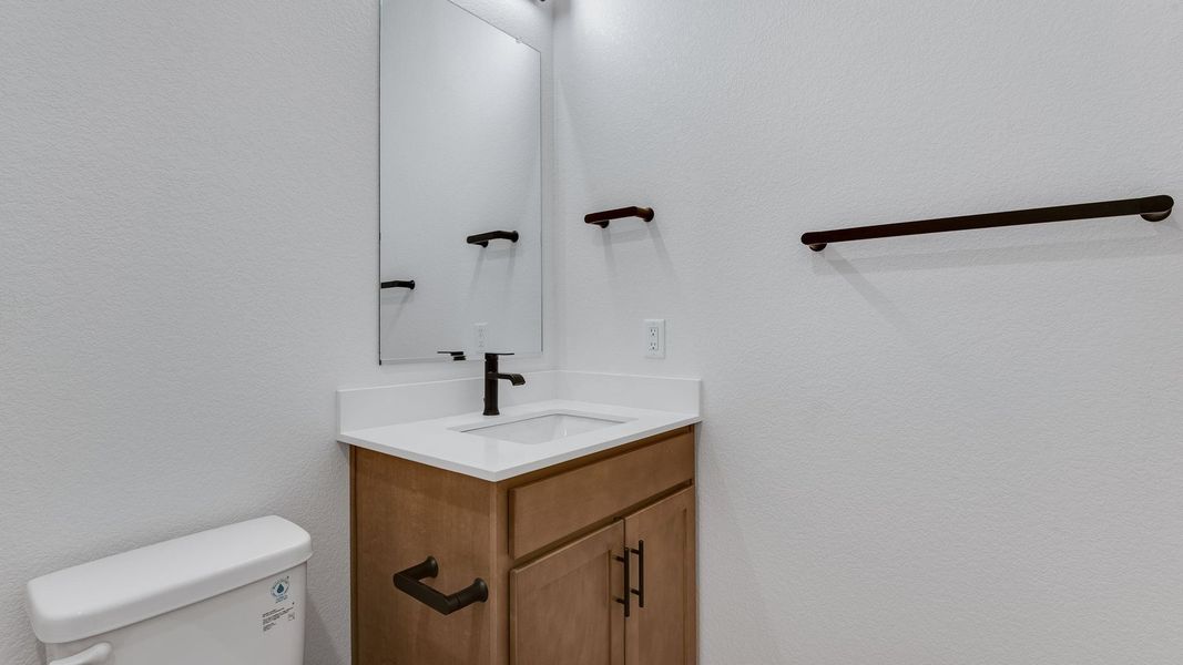 Close-up of interior finishes inside a home in Trails at Crowfoot, Parker (Image 11).