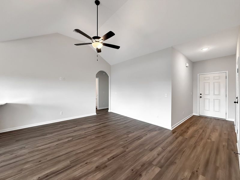 Spacious, unfurnished interior of a new home in The Village at Sassafras, Allenhurst (Image 15).
