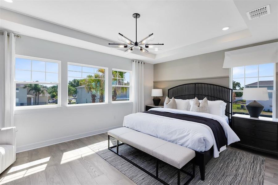 Furnished interior view inside a new home in Winter Grove, Winter Garden (Image 12).