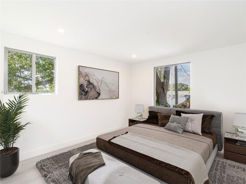 Furnished interior view inside a new home in , Fort Lauderdale (Image 13).