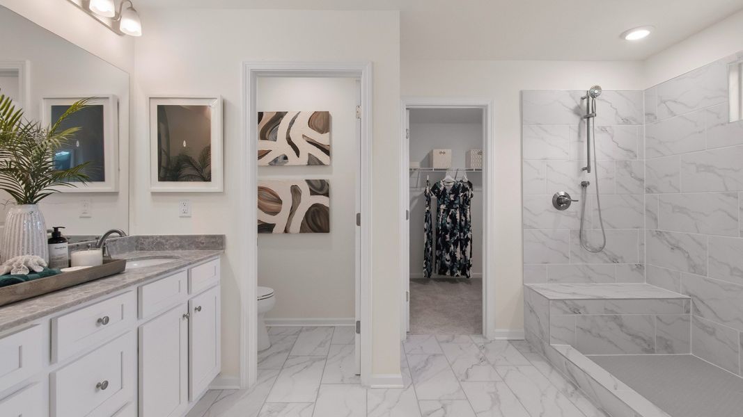 Furnished interior view inside a new home in Bowers Farm, McDonough (Image 36).
