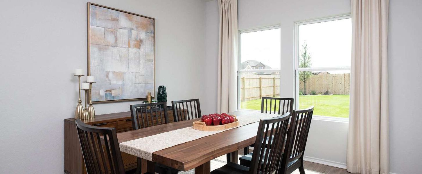 Representative furnished interior of a home built from the Jordan by Ashton Woods in Hennersby Hollow, San Antonio (Image 10).