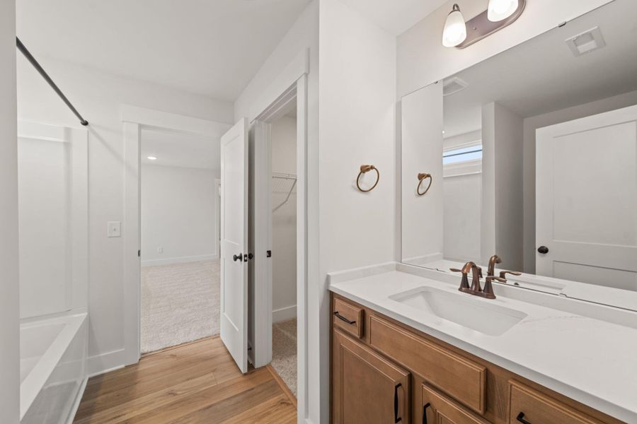 Furnished interior view inside a new home in Wexford, Elon (Image 16).