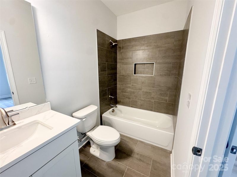 Furnished interior view inside a new home in , Lowell (Image 6).