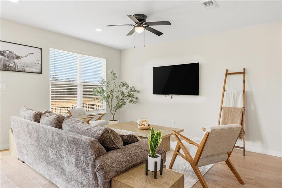 Furnished interior view inside a new home in , Stephenville (Image 15).