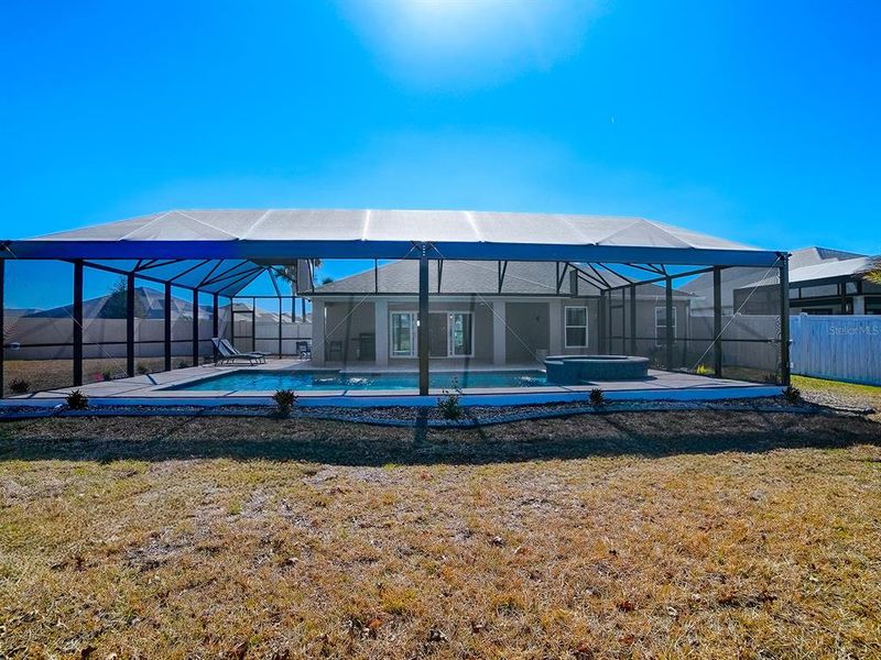 Exterior details and patio area of a home in , The Villages (Image 33). Exterior details and patio area of a home in , The Villages (Image 33).