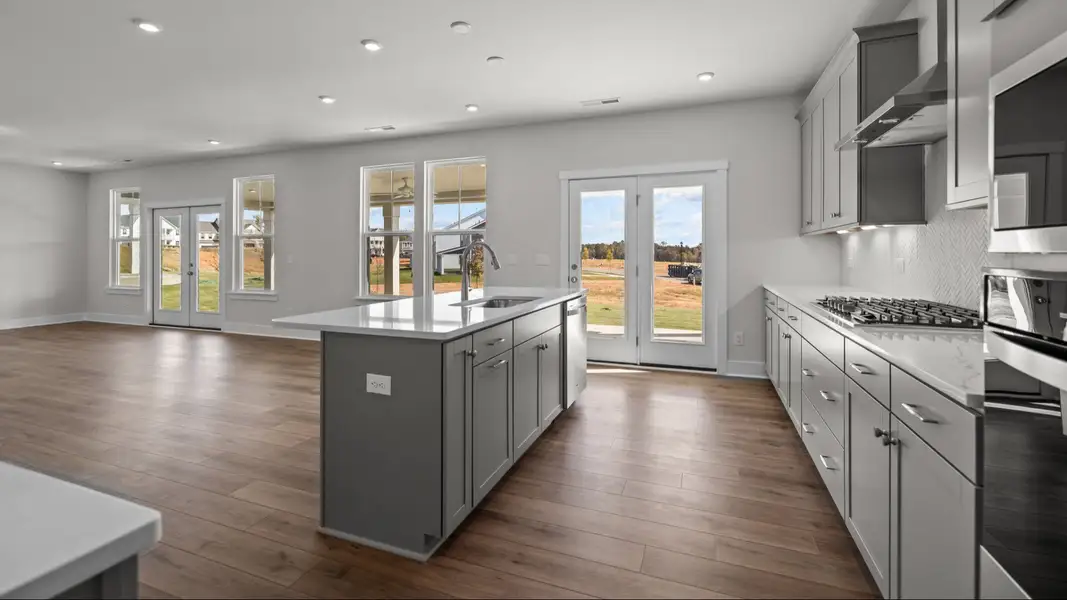 The Burton Plan by DRB Homes in McBride Indian Trail- Kitchen
