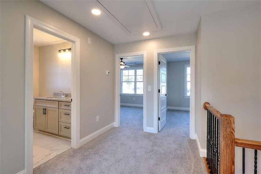 Spacious, unfurnished interior of a new home in , Monroe (Image 13).