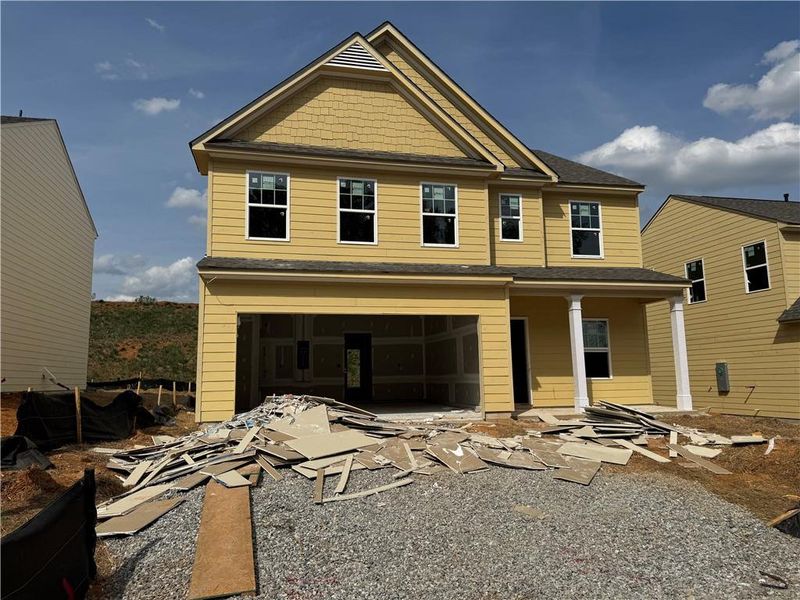In-progress construction of a new home in The Reserve at Willow Oaks, Canton, GA (Image 17).