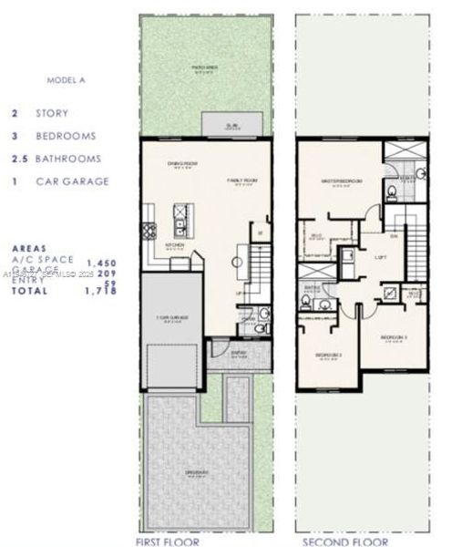 2D floor plan layout of this home in , Florida City, FL (Image 4).