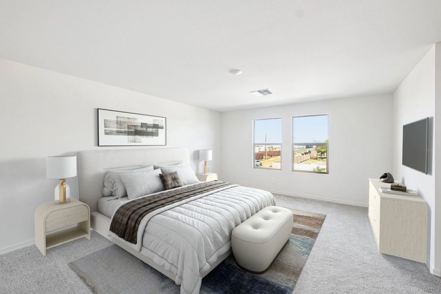 Representative furnished interior of a home built from the Eclipse by Starlight Homes in Laveen Farms, Phoenix (Image 7).