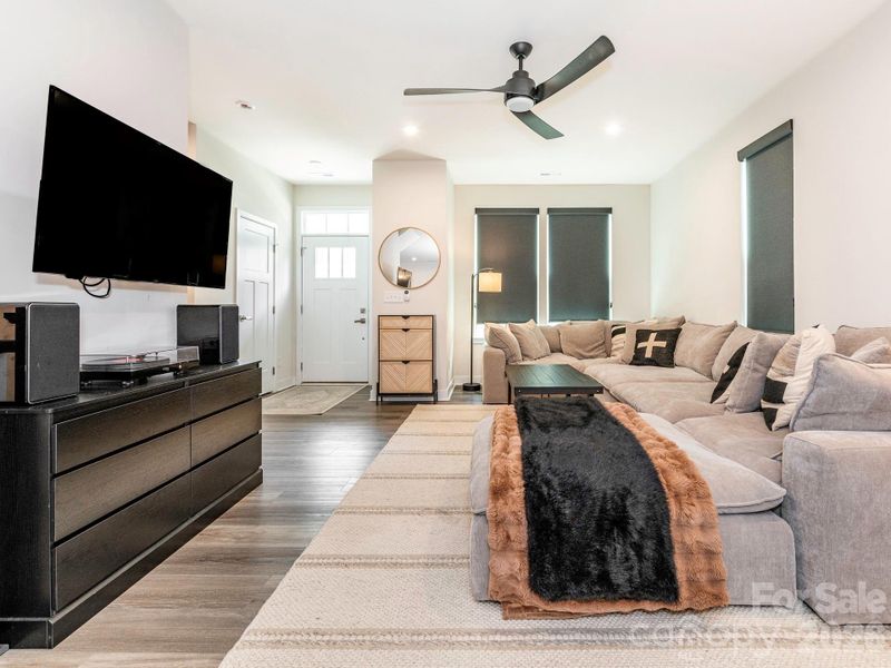 Furnished interior view inside a new home in , Charlotte (Image 31).