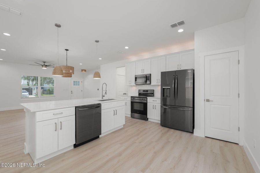Furnished interior view inside a new home in , St. Augustine (Image 6).