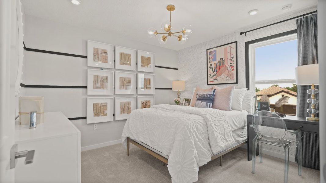 Secondary bedroom by DRB Homes in Jacksonville, FL Secondary bedroom by DRB Homes in Jacksonville, FL