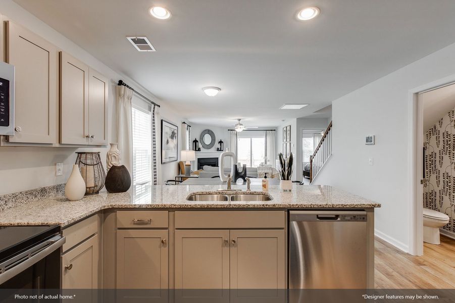 Furnished interior view inside a new home in Braxton Place, Moore (Image 5). Furnished interior view inside a new home in Braxton Place, Moore (Image 5).