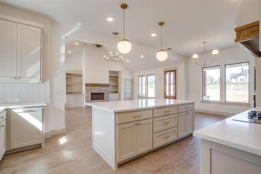 Furnished interior view inside a new home in , Poolville (Image 6).