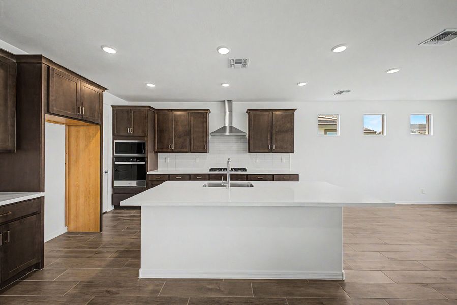 Furnished interior view inside a new home in Las Ventanas, Goodyear (Image 3).