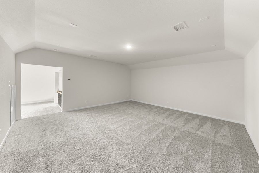Representative unfurnished interior of a home built from the Preston by Pacesetter Homes in Park Hills, Rockwall (Image 30). Representative unfurnished interior of a home built from the Preston by Pacesetter Homes in Park Hills, Rockwall (Image 30).