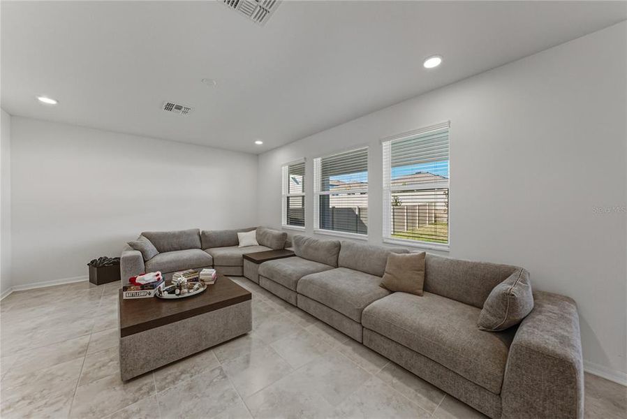 Furnished interior view inside a new home in Epperson, Wesley Chapel (Image 18). Furnished interior view inside a new home in Epperson, Wesley Chapel (Image 18).
