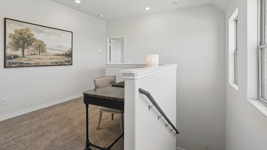 Furnished interior view inside a new home in Liberty Crossing, Royse City (Image 33). Furnished interior view inside a new home in Liberty Crossing, Royse City (Image 33).