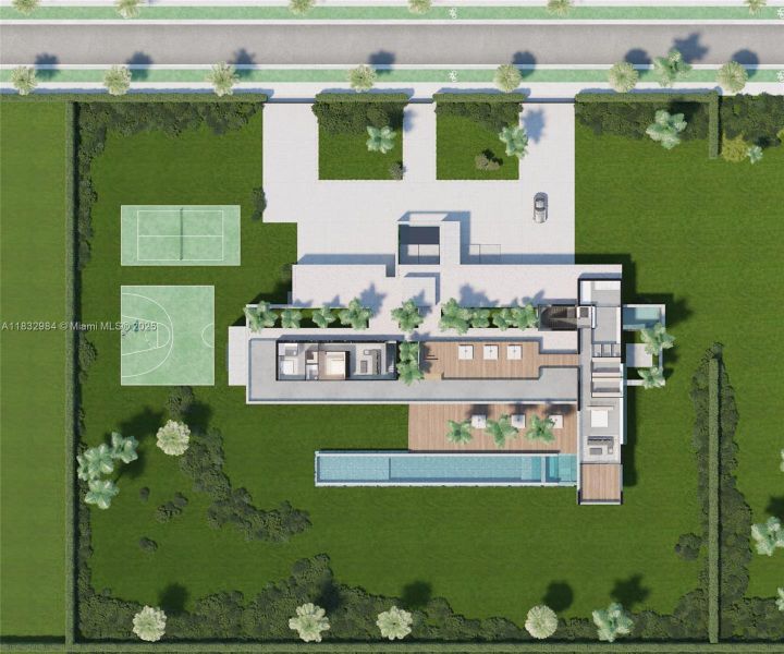 2D floor plan layout of this home in , Southwest Ranches, FL (Image 16). 2D floor plan layout of this home in , Southwest Ranches, FL (Image 16).