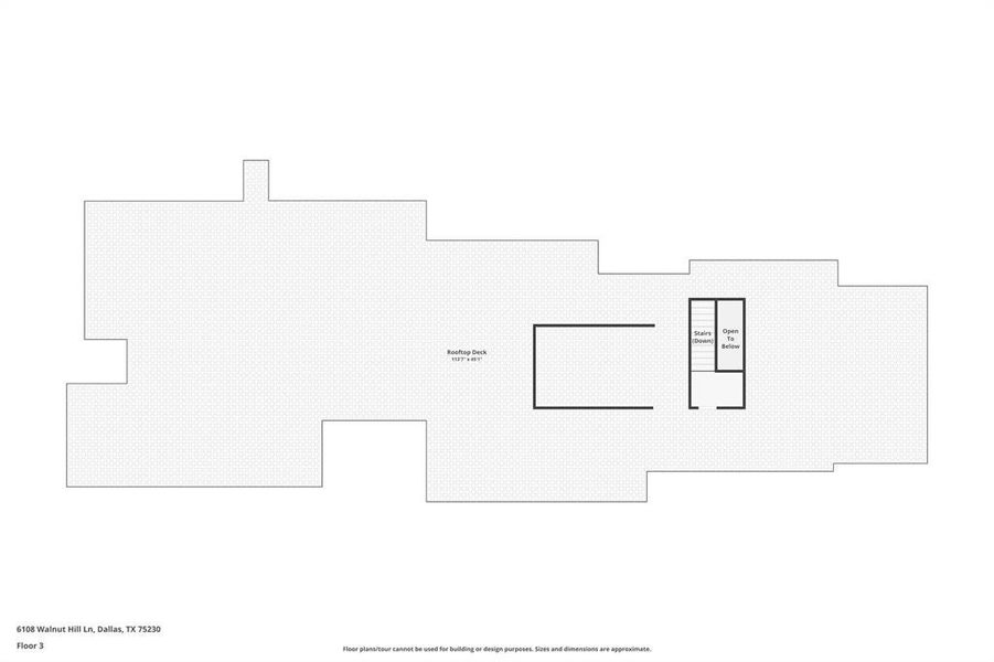 2D floor plan layout of this home in , Dallas, TX (Image 4).