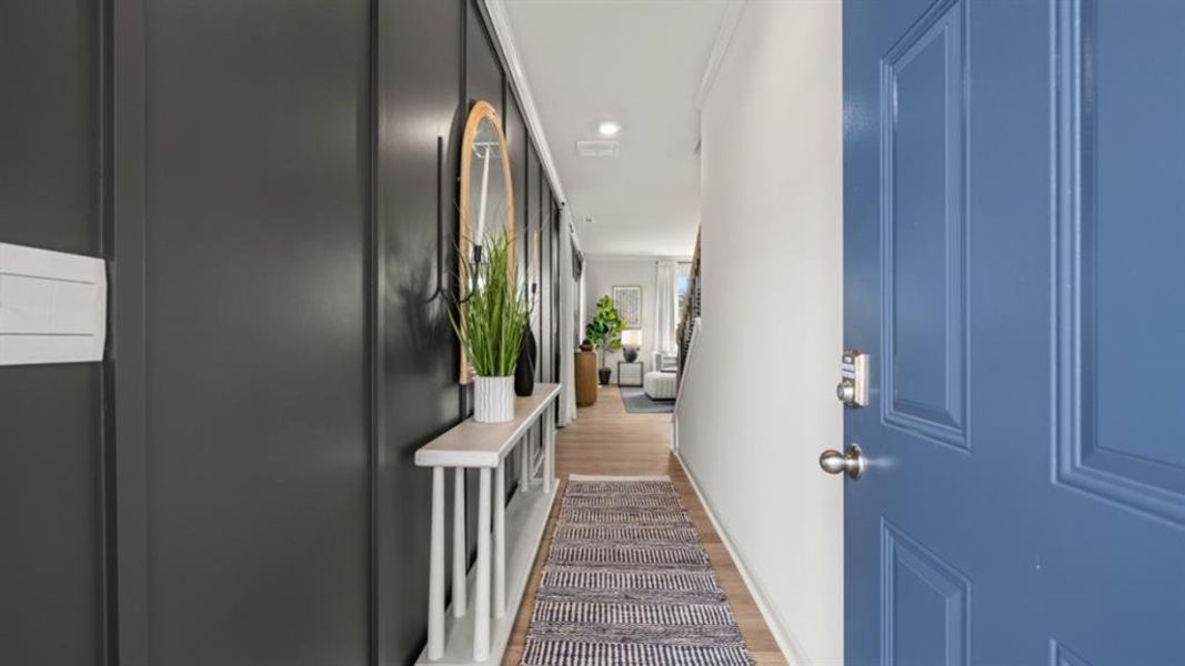 Furnished interior view inside a new home in Hughes Court, Dawsonville (Image 29).