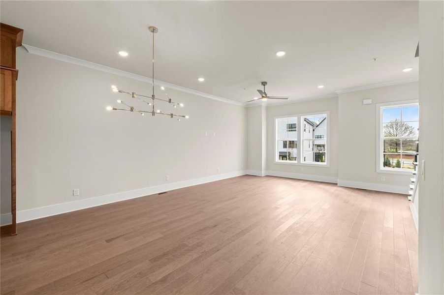 Spacious, unfurnished interior of a new home in , Alpharetta (Image 36).