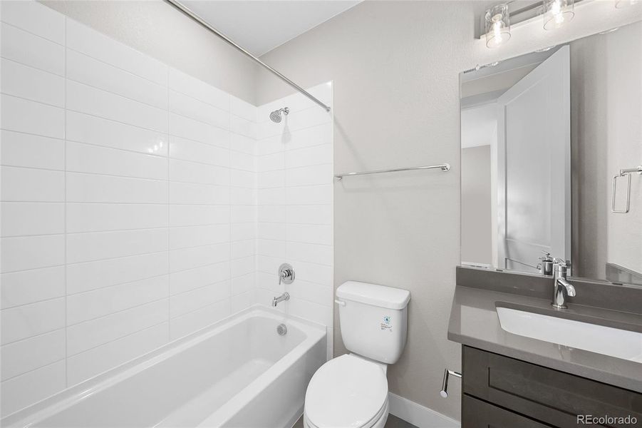 Furnished interior view inside a new home in , Littleton (Image 9).