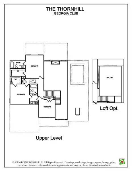 2D floor plan layout of this home in , Statham, GA (Image 3).