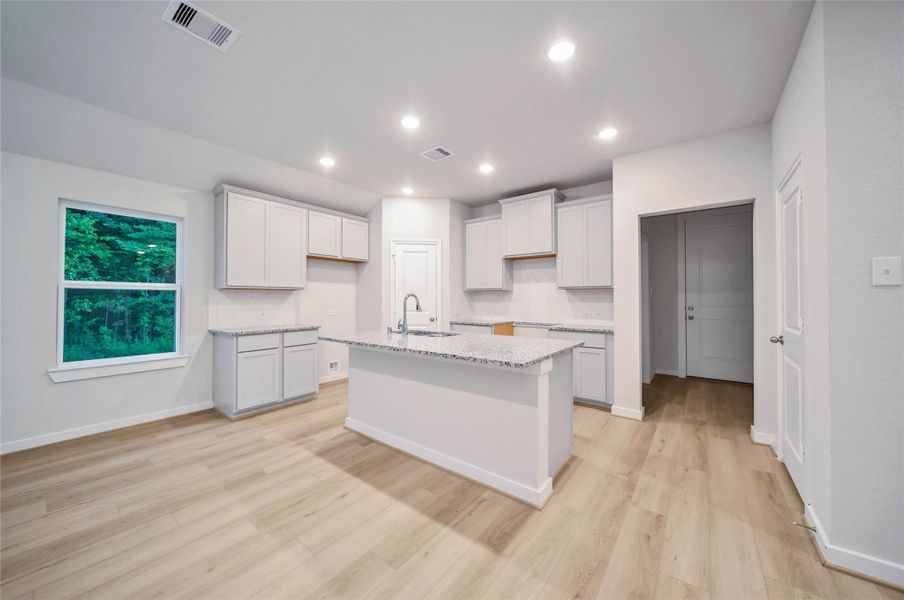 Furnished interior view inside a new home in , New Caney (Image 9).