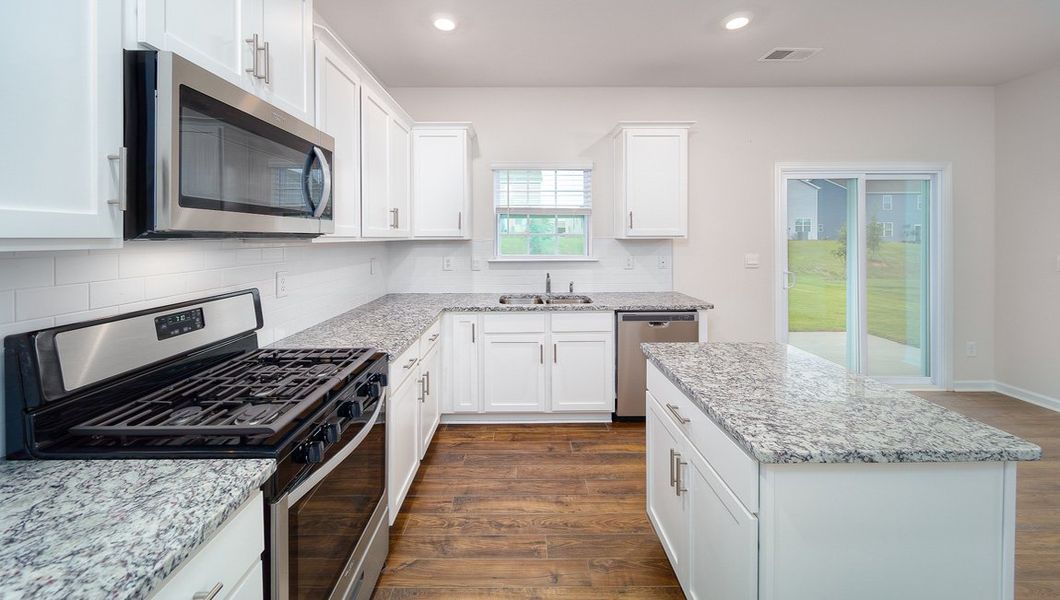 Furnished interior view inside a new home in Cline Village, Conover (Image 4).